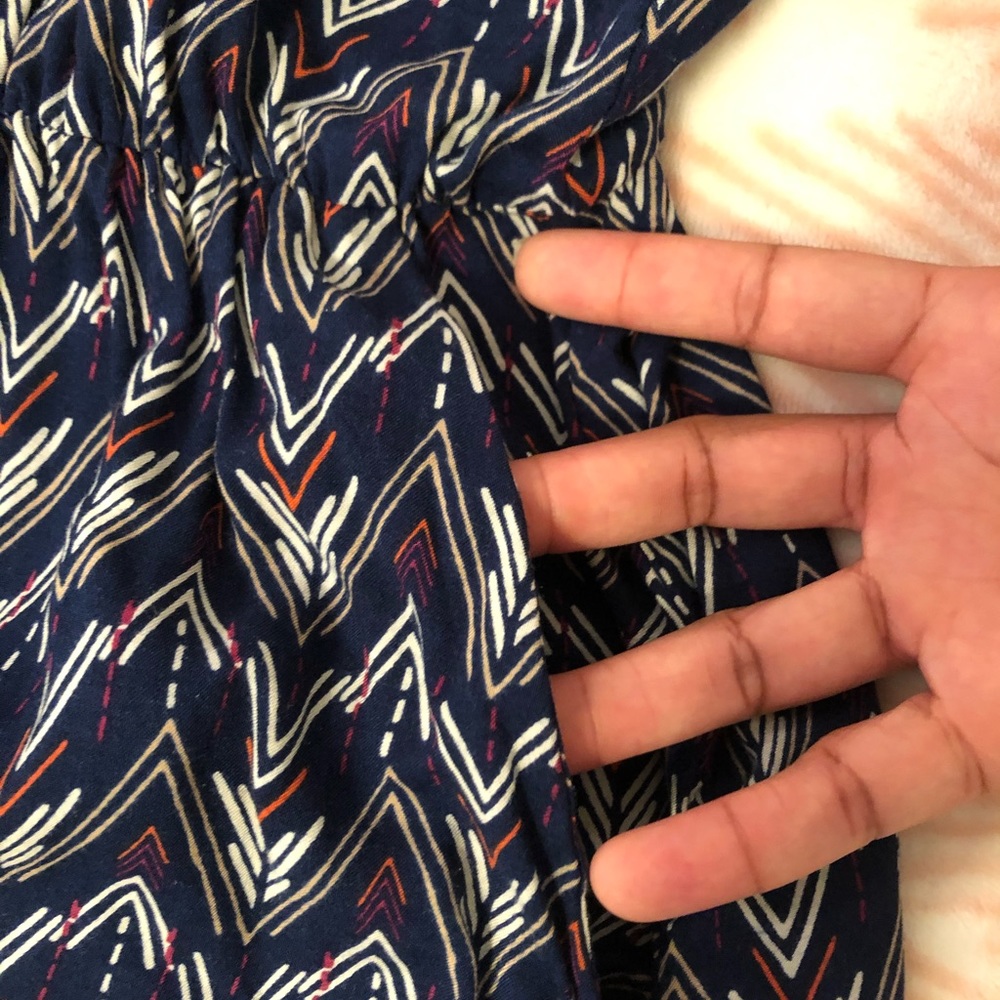 H&M DIVIDED navy romper with pockets - Picture 3 of 5